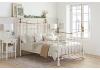 5ft King Size Traditional Ivory Cream Bronwin metal bed frame 4